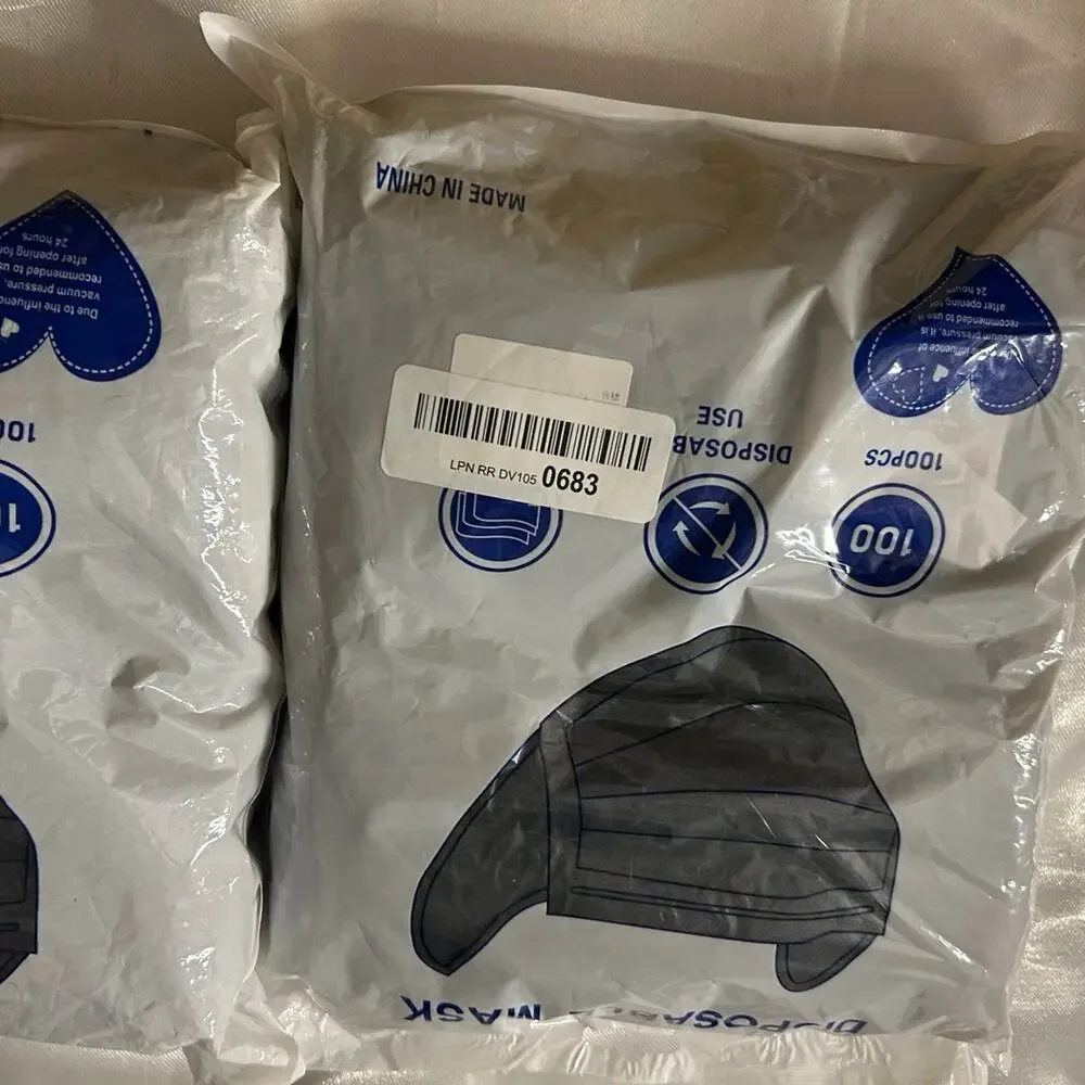 350 plus bulk face mask lot